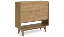 Habitat Nantes 3 Door Shoe Storage Cabinet - Oak