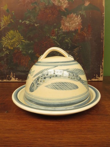 Bredon pottery cheese dish - bredon,