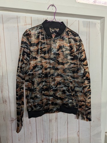 Zara clear camouflage jacket - zara,