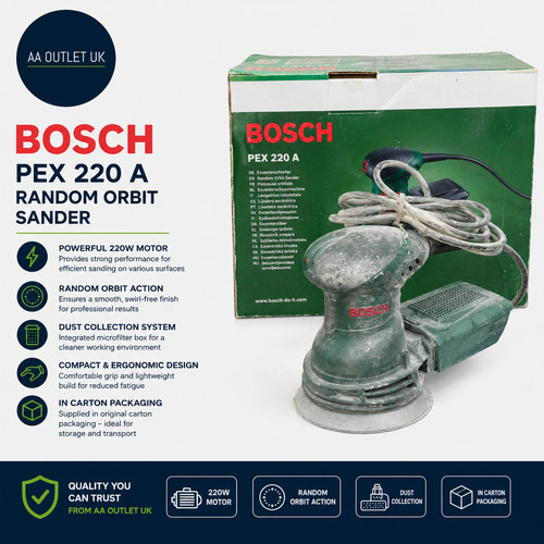 Bosch random orbit sander pex - bosch,