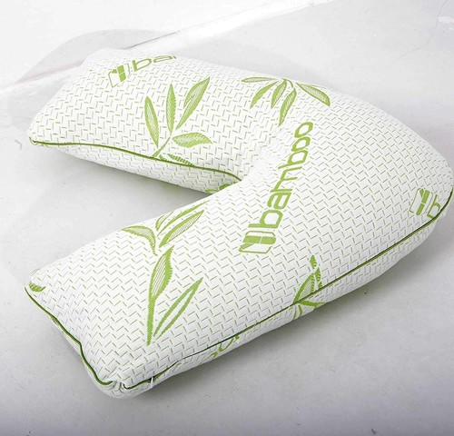 Shape bamboo pillow memory - v,