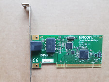 Eicon Diva 2.02 ISDN PCI Card Modem Adapter Internal DP/N 01G378 Dialogic (Dell)