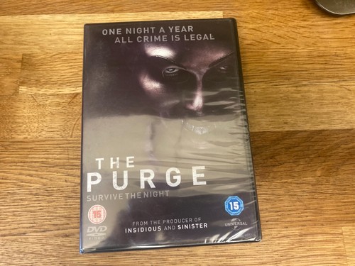 The purge dvd new sealed - pal, 2