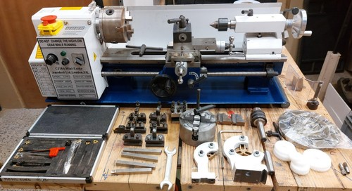 Real bull cj18a mini lathe - cj18a,