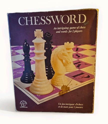 Vintage chessword game - vintage,