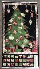 Advent Calendar Fabric Panel