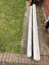 8ft end concrete post and 9ft corner concrete posts