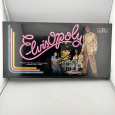 1995 Elvisopoly MONOPOLY Elvis Presley Edition Rock 'N' Roll Board Game SEALED