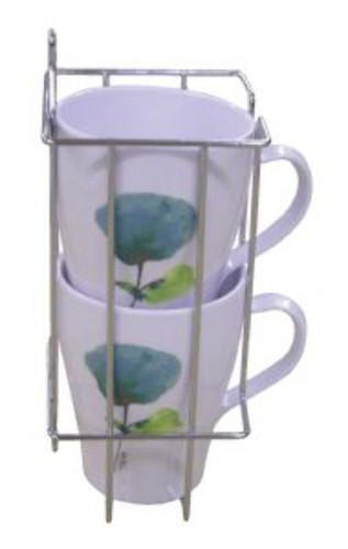 Wire mug holder - mug, (chrome)