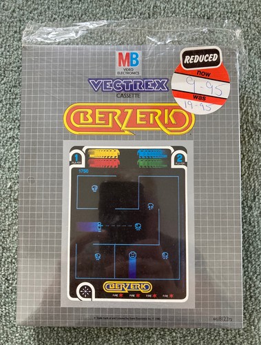 Vectrex berzerk game - mb,