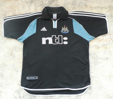 Vintage Large Mens Newcastle United Away Football Shirt (2000/01) Adidas