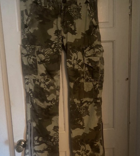 Vintage brand camo flare - vintage, z