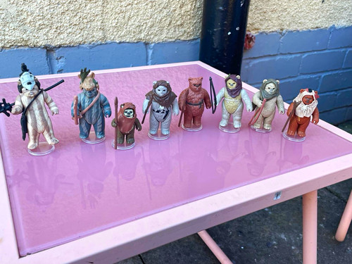 Vintage star wars ewok - star,