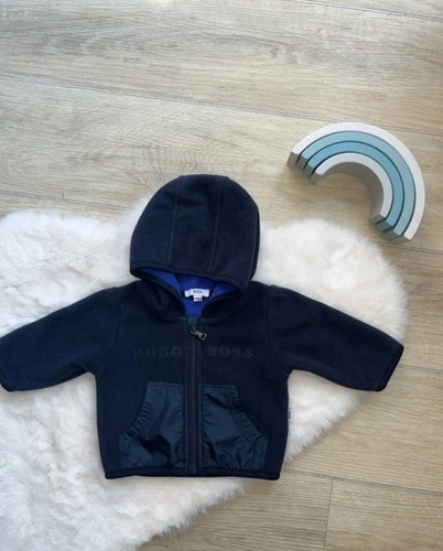Hugo boss navy fleece boys - navy,