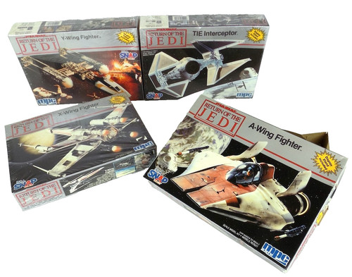 Star wars sealed kits wing - star, x-wing