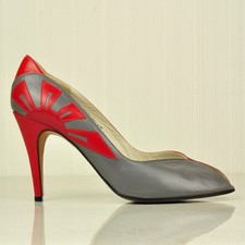 GINA London Vintage Grey Red