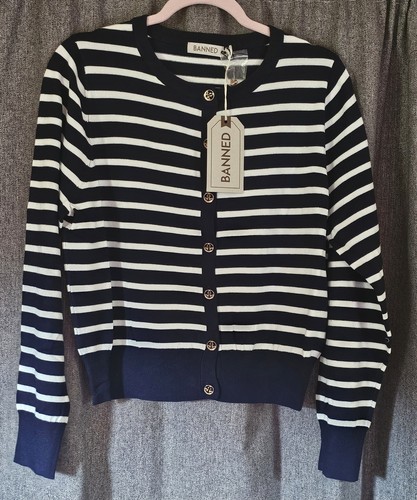 Banned navy nautical lines - navy,