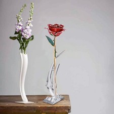 Long Stem Dipped 24k Gold Rose