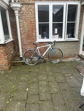 carrera virtuoso mens road bike, blue / white colour Medium