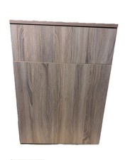 The Bath Store Hartley Oak WC Unit 820mm NEW BOXED