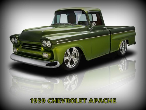 1959 chevrolet apache pickup - 1959,