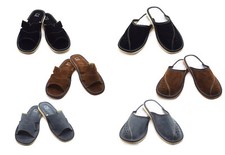 Men's Natural Suede Leather