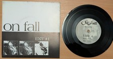ON FALL exit#1 7" STRAIGHT EDGE HARDCORE SXE ONFALL JUSTICE DAWN NAPOLI VIOLENTA