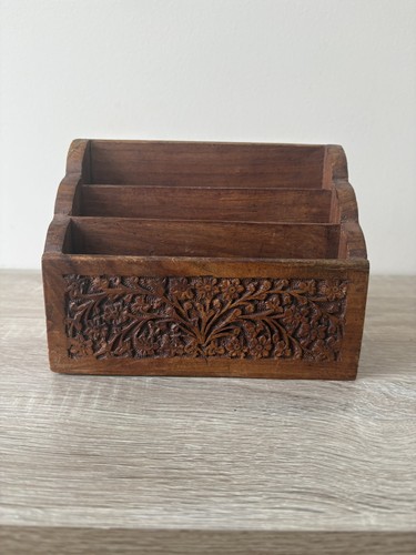 Wooden hand carved letter - wooden,
