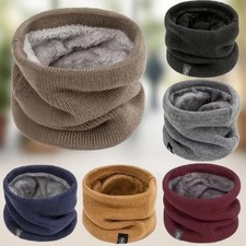 Snood Neck Warmer Scarf Men