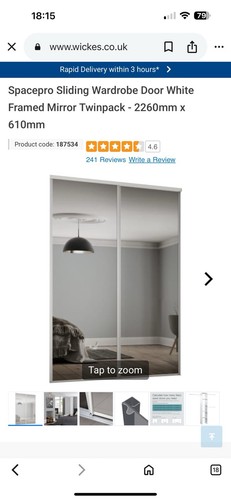 Spacepro sliding wardrobe door - sliding,
