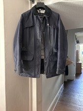 Barbour Ladies Wax Navy Jacket - Size 8