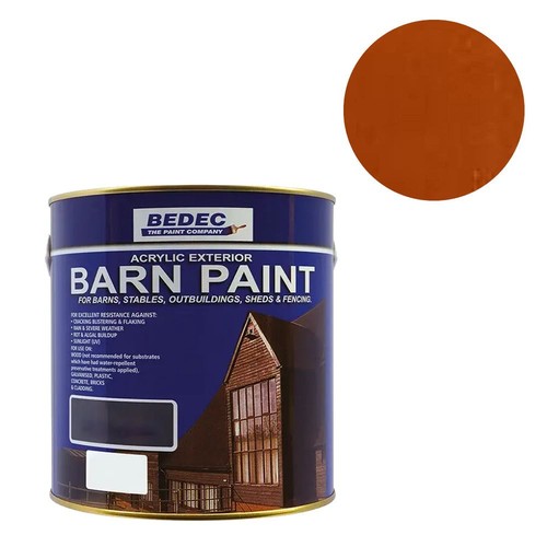 Bedec barn paint semi gloss - barn,
