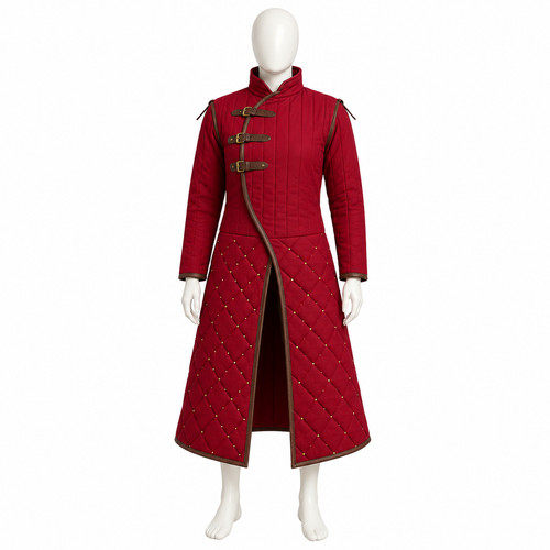 Medieval red quilted - medieval,
