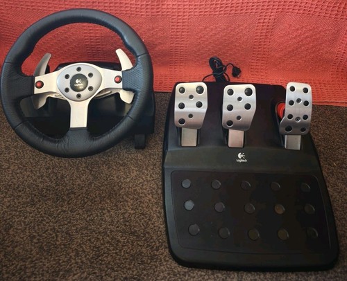 Logitech g25 racing steering - logitech,