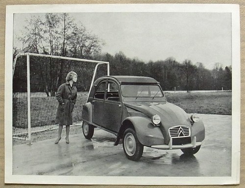 Citroen 2cv black white - 2cv,
