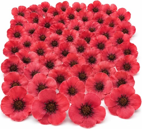 Pcs artificial poppy - 60,