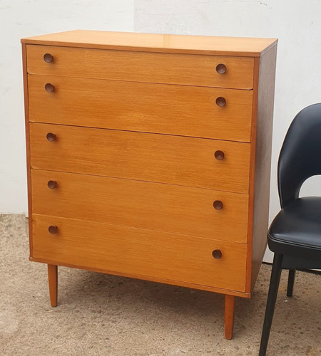 Mid century teak chest - teak, of