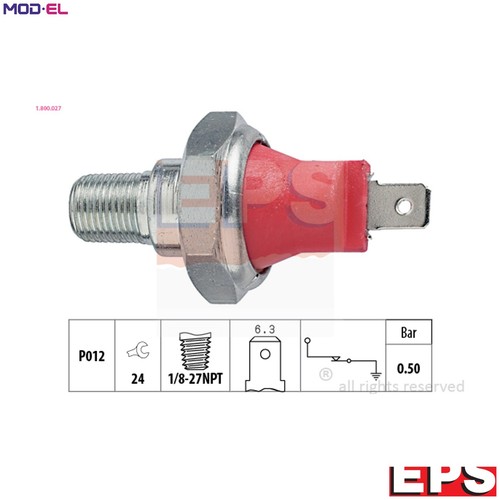 Oil pressure switch - oil,