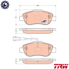 BRAKE PAD SET DISC BRAKE