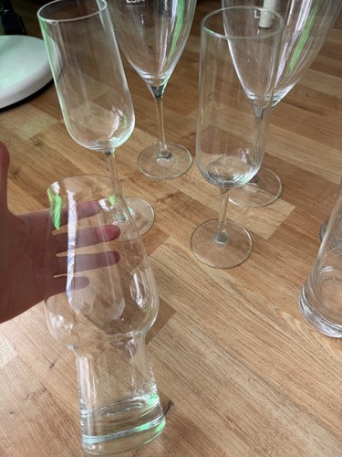 Mixed lsa glassware - lsa, wine
