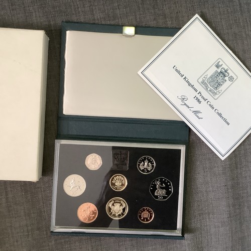 Royal mint 1986 proof - royal, uk