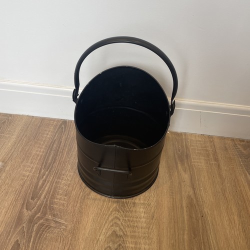 Coal bucket scuttle metal - coal,