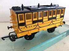TRIANG 00 R621 YELLOW ROCKET COACH EXPERIENCE GOOD DECALS HORNBY VGC