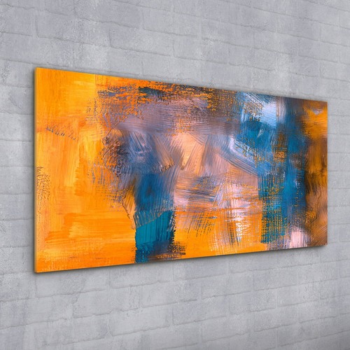 Print glass modern art - on,