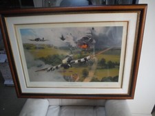 Robert Taylor signed print , Framed & Mounted, with Certificate of Authenticity