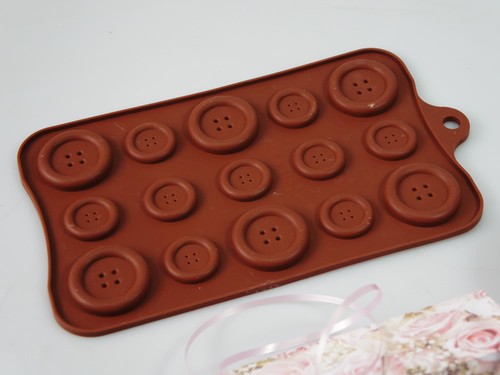 Giant buttons silicone - buttons, mould