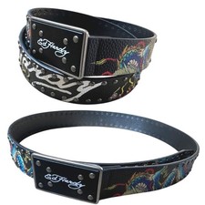 NWT Ed Hardy Mens Leather Belt