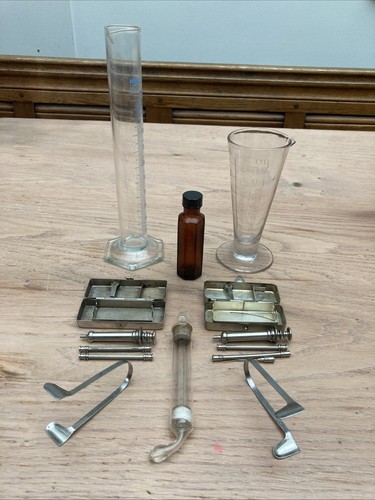 Antique collection medical - collection,