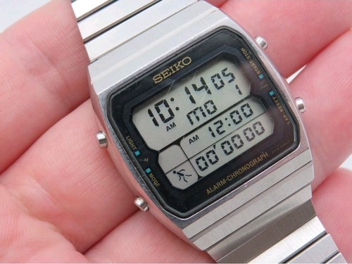 Rare vintage seiko - seiko, a714-5050