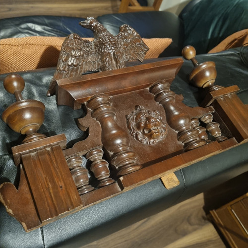 Antique vienna top - top, eagle